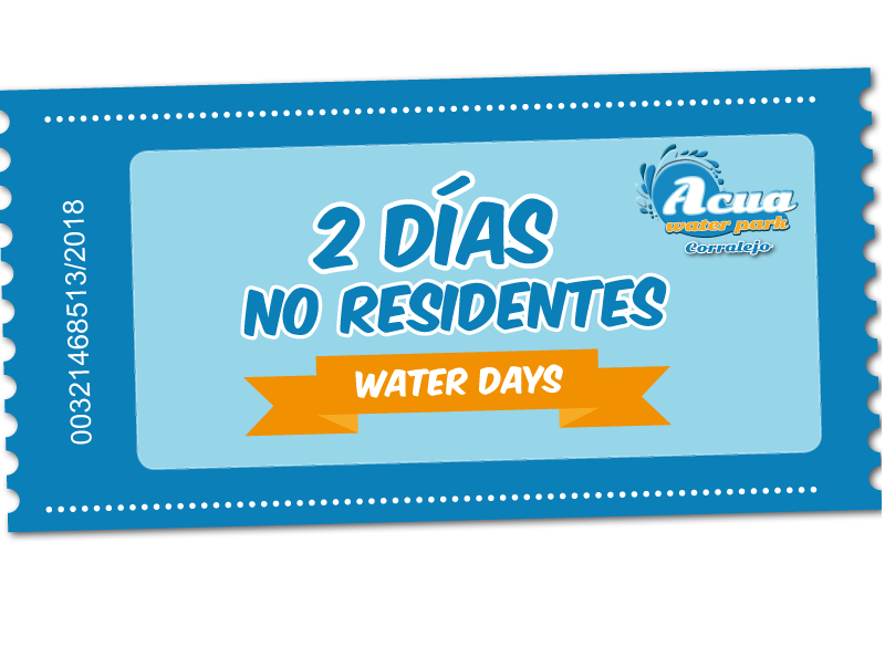 Water Days- No Residentes