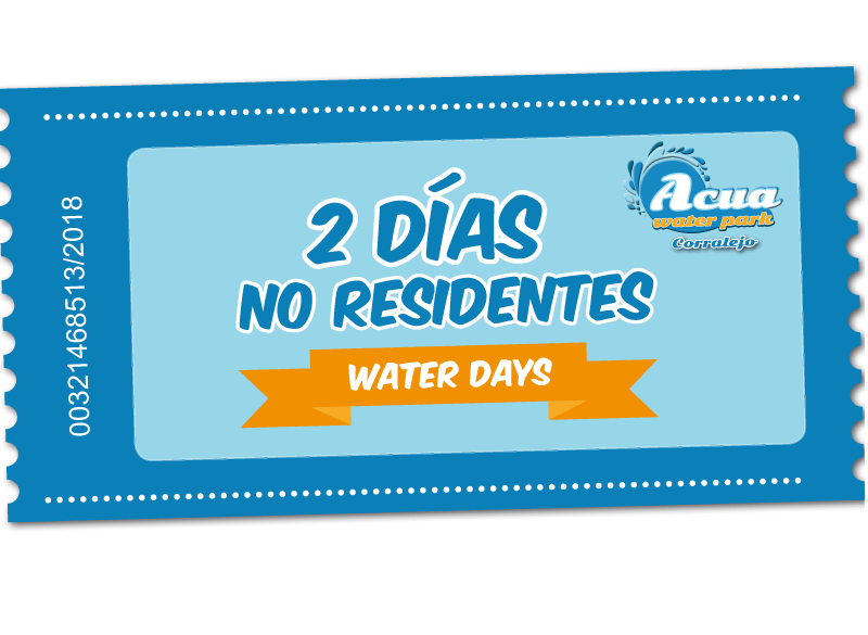Water Days - No Residentes